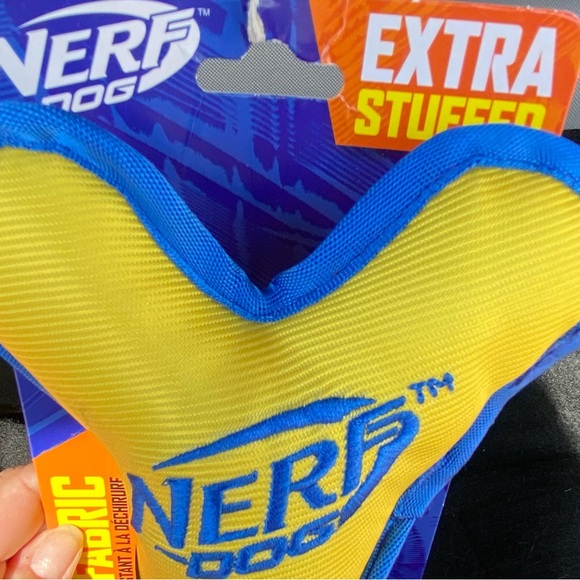 Nerf Dog Tear Fabric Bone Toy - Picture 3 of 3